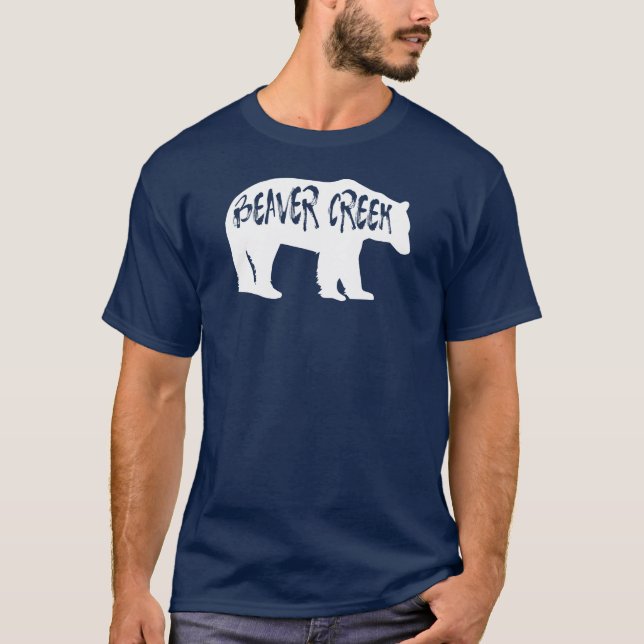Beaver Creek Colorado Bear T-Shirt (Front)