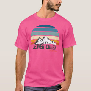 Beaver Creek Colorado Retro Mountain - Vintage Ski T-Shirt