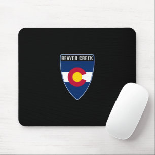 Beaver Creek Colorado Shield Mouse Pad