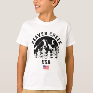 Beaver Creek Colorado Ski Resort Alpine Skiing Ame T-Shirt
