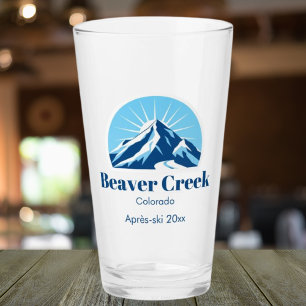 Beaver Creek Colorado USA après-ski souvenir Glass