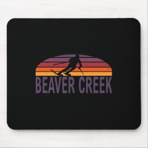 Beaver Creek Colorado Usa Ski Resort Snowboarding Mouse Pad