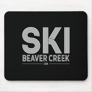 Beaver Creek Ski Resort Usa Rocky Mountains Americ Mouse Pad
