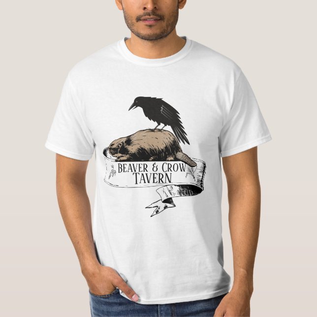 Beaver & Crow Tavern T-Shirt (Front)