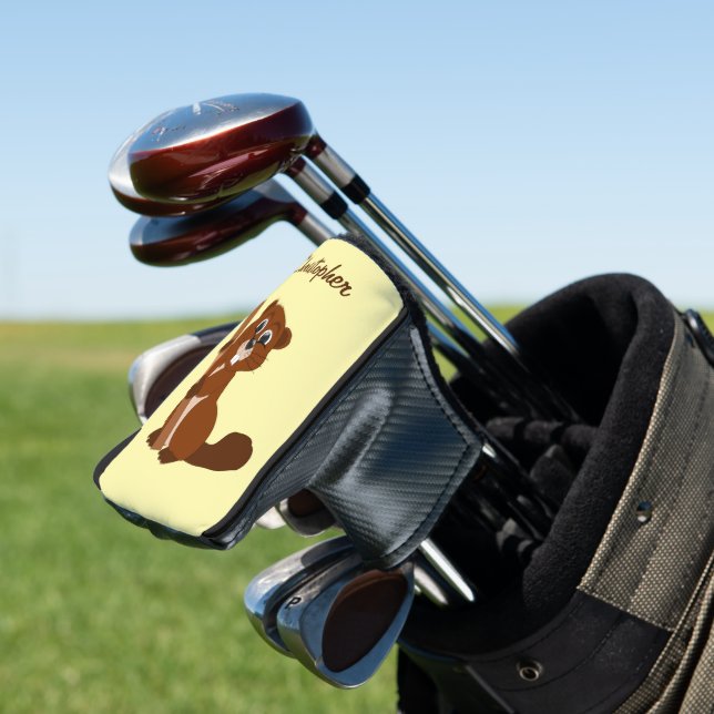 Beaver Design Golf Head Cover (In Situ)