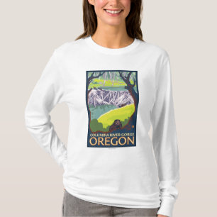 Beaver Family - Columbia River Gorge, Oregon T-Shirt