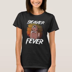 Beaver Fever Backprint Beaver T-Shirt