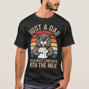 Beaver Funny Father's Day Dad T-Shirt