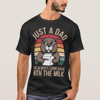 Beaver Funny Father's Day Dad T-Shirt