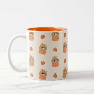 Beaver Halloween Two-Tone Coffee Mug