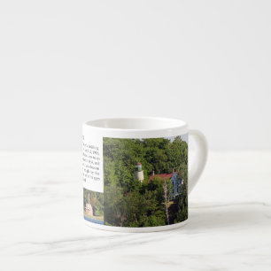 Beaver Head Lighthouse espresso mug