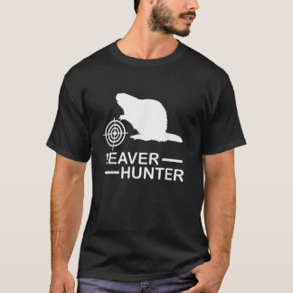 Beaver Hunter Fun Outdoors Hunting T-Shirt