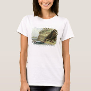 Beaver Hut on the Missouri, plate 17 from volume 1 T-Shirt