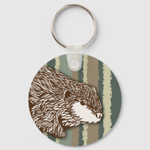 Beaver Key Chain