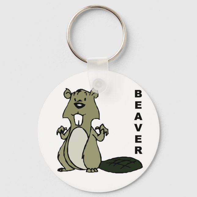 Beaver Key Ring (Front)