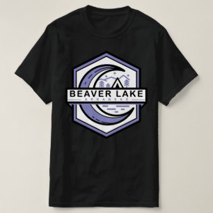beaver lake arkansas moon shine hexa T-Shirt