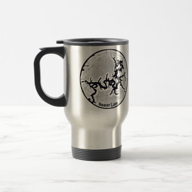 Beaver Lake Travel Mug (Left)