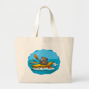Beaver Large Tote Bag