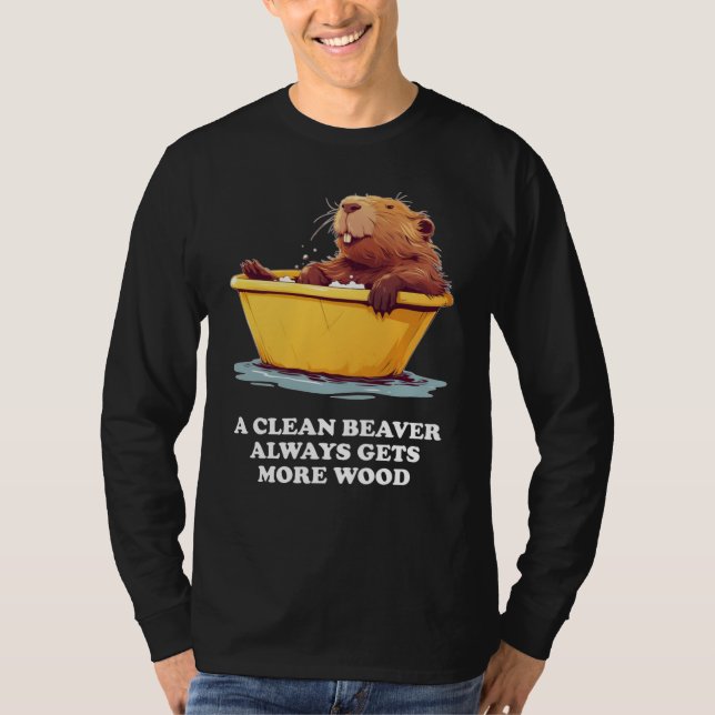 Beaver Lover Bath T-Shirt (Front)