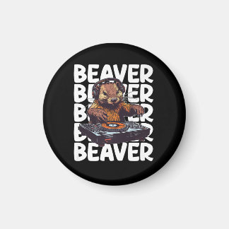 Beaver Lover DJ Magnet