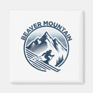 Beaver mountain utah ski resort colorado skiing  magnet