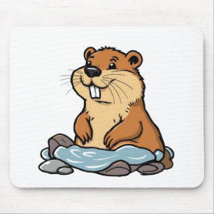 Beaver Mouse Pad