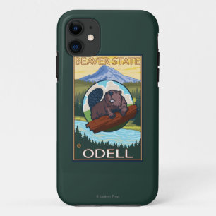 Beaver & Mt. Hood - Odell, Oregon iPhone 11 Case