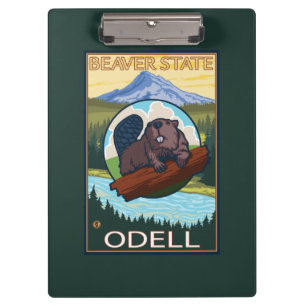 Beaver & Mt. Hood - Odell, Oregon Clipboard
