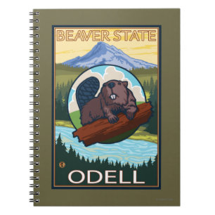 Beaver & Mt. Hood - Odell, Oregon Notebook