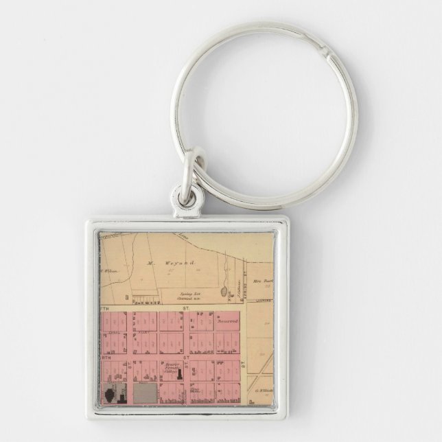 Beaver, Pennsylvania Key Ring (Front)
