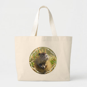 Beaver Photo Canvas Bag
