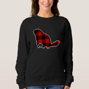 Beaver Red Buffalo Plaid Rodent Kit Matching Pj Fa Sweatshirt