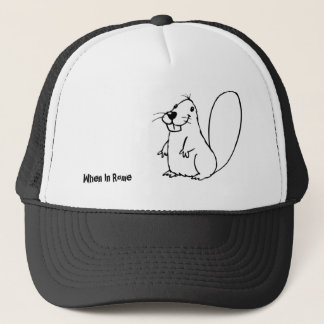 Beaver sketch cap