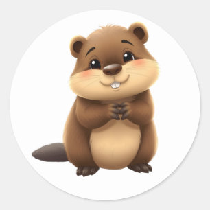 Beaver Stickers