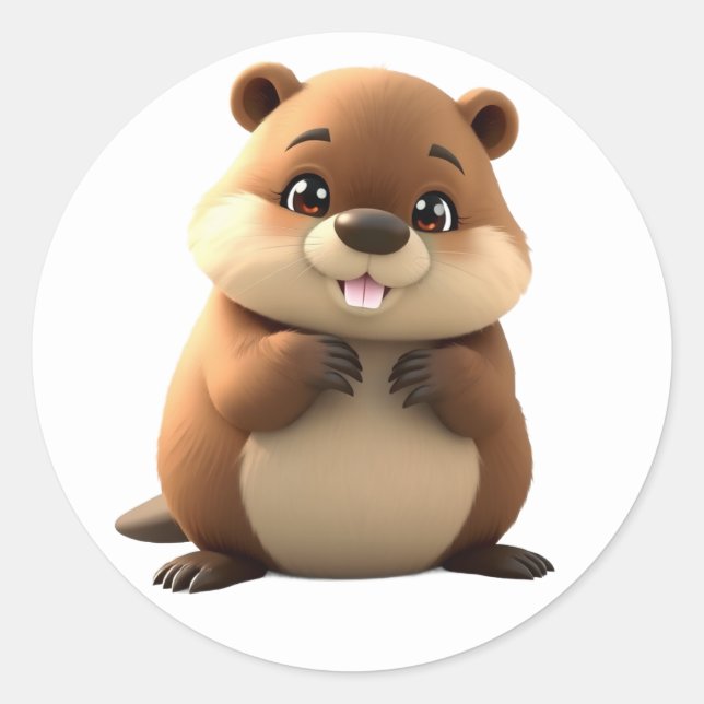 Beaver Stickers (Front)