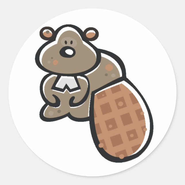 Beaver Stickers (Front)
