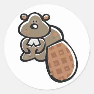 Beaver Stickers