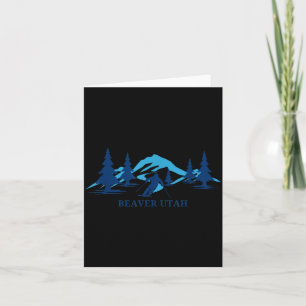 Beaver utah ski resort skiing skier card