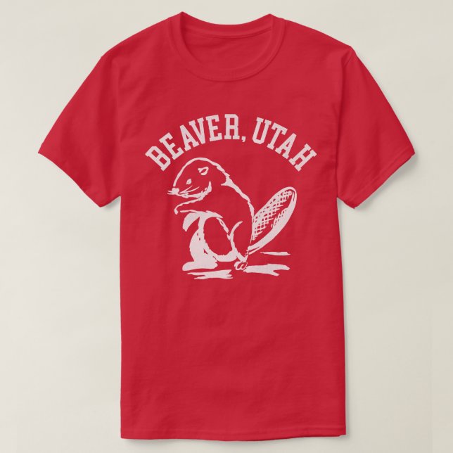 Beaver Utah T-Shirt (Design Front)