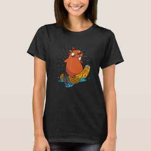 Beaver Wood Animals T-Shirt