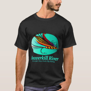 Beaverkill River Fly Fishing (FSH) T-Shirt