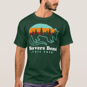 Beavers Bend State Park Armadillo Oklahoma Camping T-Shirt