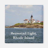 Beavertail Light, Rhode Island Magnet