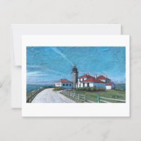 Beavertail Lighthouse in Jamestown, RI