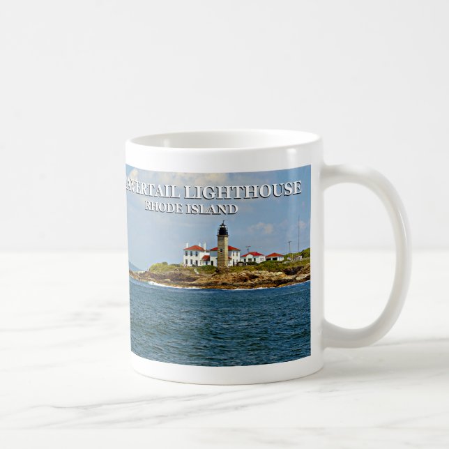 Beavertail Lighthouse, Rhode Island Mug (Right)