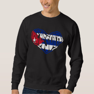 Bebesota Cuban Flag Reggaetón No Eres Bebecita Ere Sweatshirt