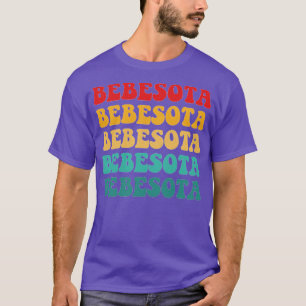 Bebesota Latina Trendy Conejo Malo Retro T-Shirt