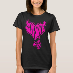 Bebesota Valentines Heart with Devil Horns T-Shirt
