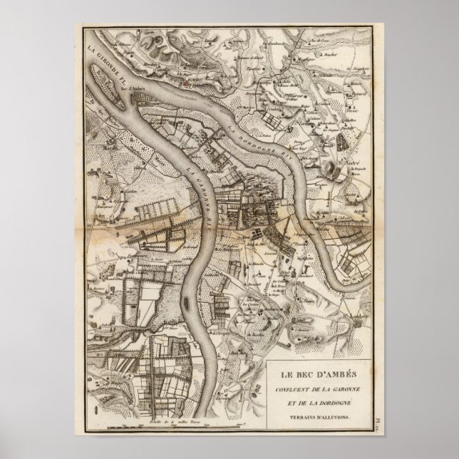 Bec d'Ambes Poster (Front)