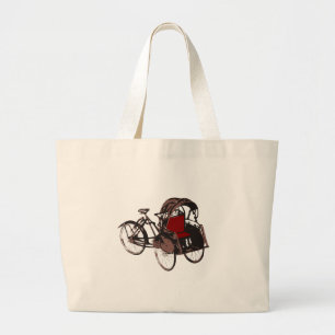 Becak Large Tote Bag
